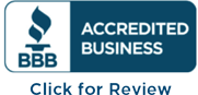 Better Business Bureau Accredit Business button