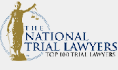 The National Trail Lawyers Top 100 Trial Lawyers badge