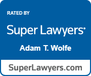 Rated By| Super Lawyers | Adam T. Wolfe